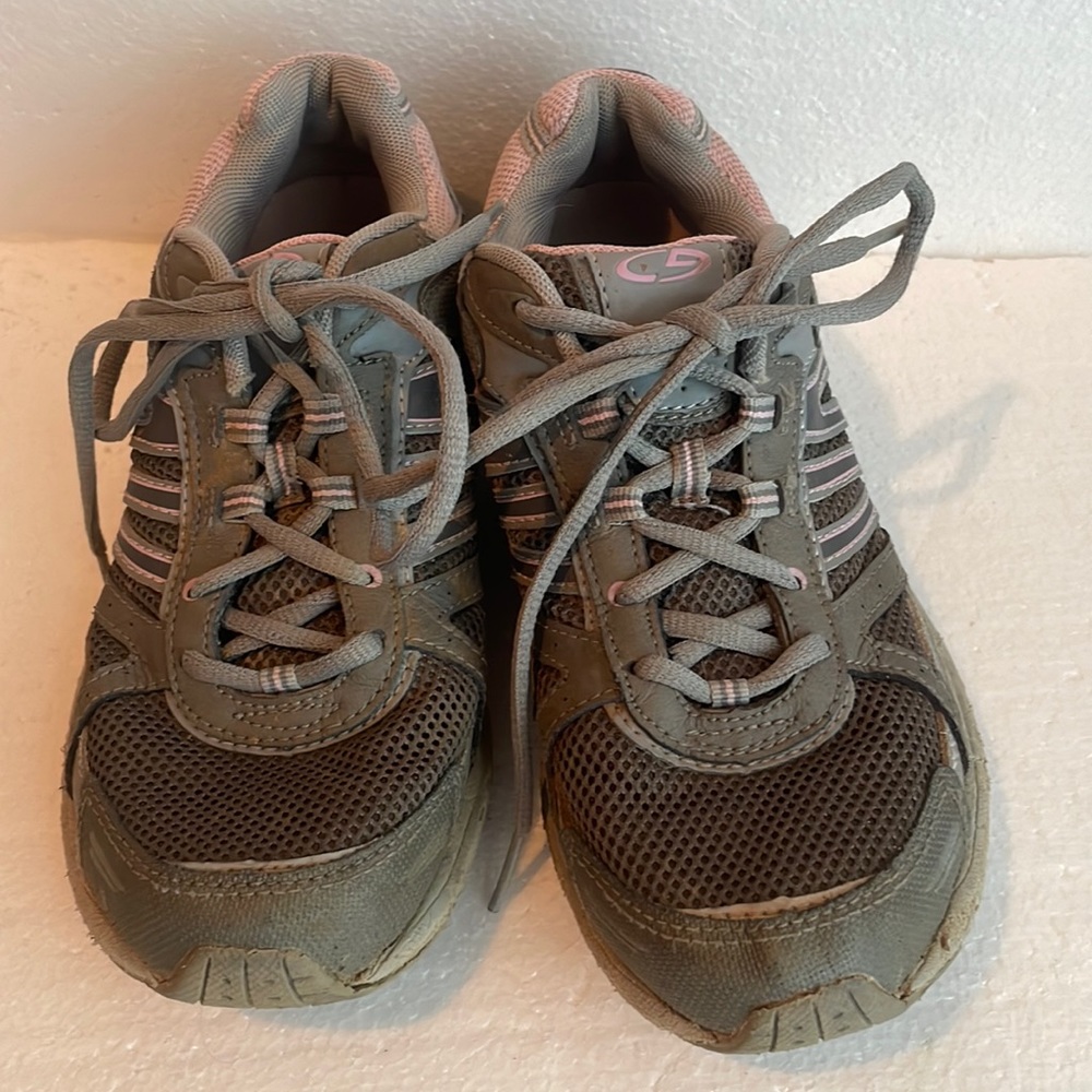 Champion sneakers C9 athletic shoes gray pink duo dry non-marking women’s size 8